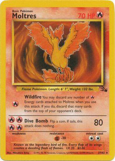 Moltres 027/62 - Fossil Unlimited