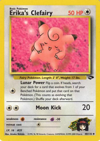 Erika's Clefairy 040/132 - Gym Challenge Unlimited
