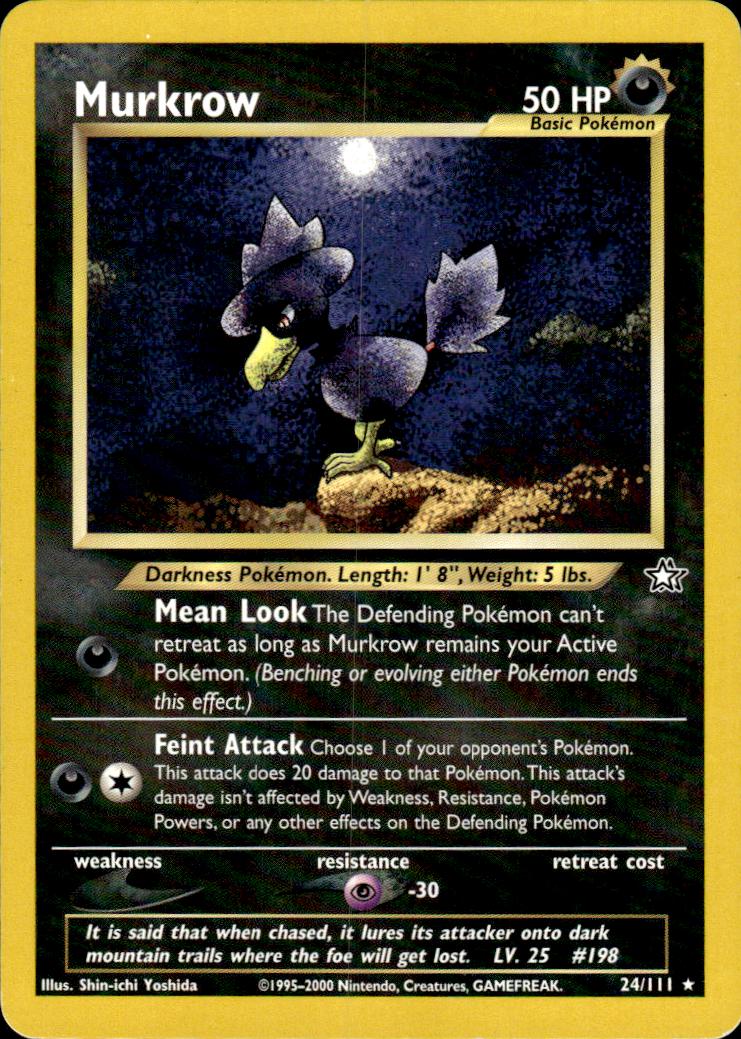 Murkrow 024/111 - Neo Genesis Unlimited