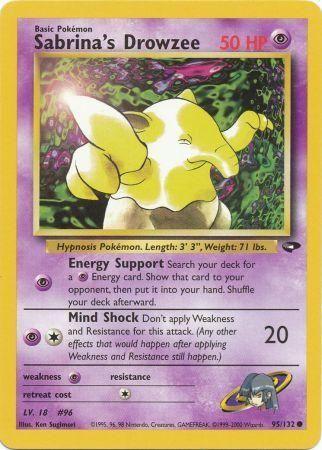 Sabrina's Drowzee 095/132 - Gym Challenge Unlimited