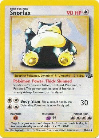 Snorlax 027/64 - Jungle Unlimited
