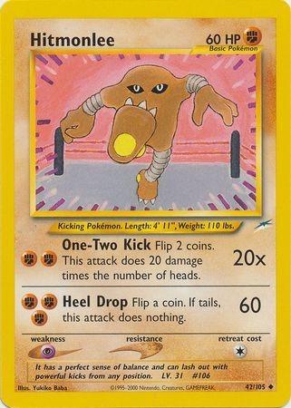 Hitmonlee 042/105 - Neo Destiny Unlimited