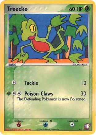 Treecko 001/5 - Kids WB Promos