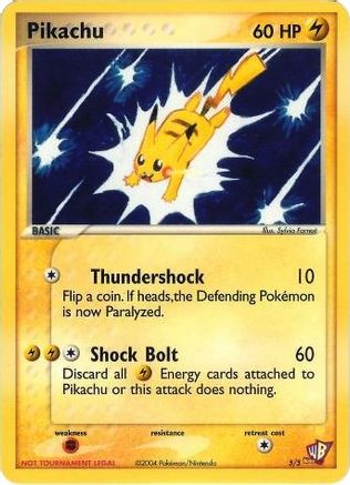 Pikachu 005/5 - Kids WB Promos