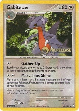 Gabite (Prerelease) 048/124 - Diamond and Pearl Promos