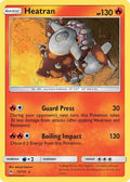 Heatran 013/131 - SM  Forbidden Light Reverse Holofoil