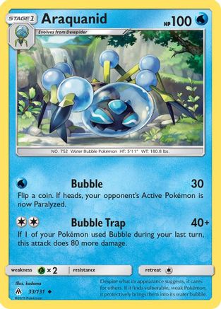 Araquanid 033/131 - SM  Forbidden Light