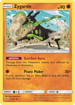 Zygarde 071/131 - SM  Forbidden Light