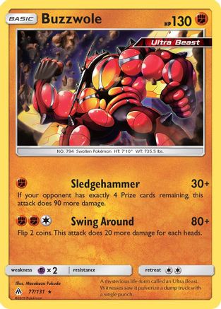 Buzzwole 077/131 - SM  Forbidden Light