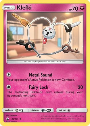 Klefki 089/131 - SM  Forbidden Light