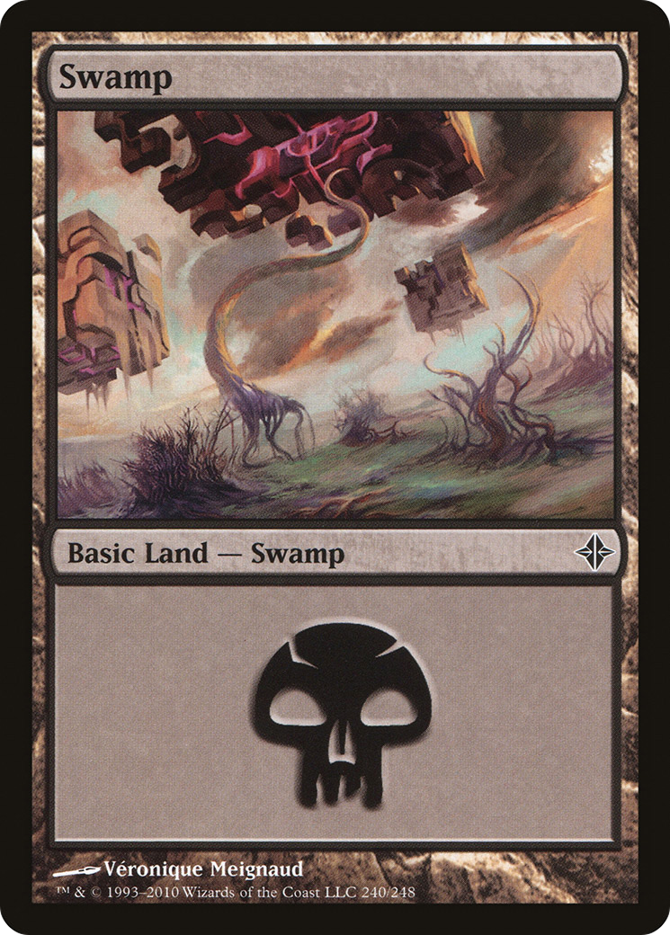 Swamp (ROE-240) - Rise of the Eldrazi Foil