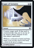 Lapse of Certainty (LIST-CON-9) - The List Foil