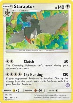 Staraptor () 083 - SM Trainer Kit Alolan Sandslash & Alolan Ninetales