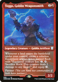 Toggo, Goblin Weaponsmith (CMR-576) - Commander Legends Etched Foil