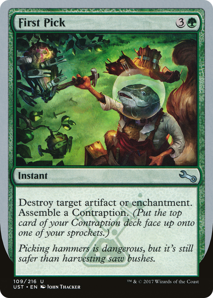 First Pick (UST-109) - Unstable Foil
