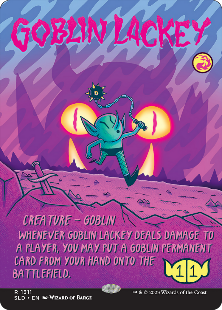 Goblin Lackey (SLD-1311) - Secret Lair Drop (Borderless)