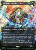 Clement, the Worrywort (BLB-347) - Bloomburrow: (Showcase) (Borderless) Foil
