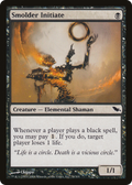 Smolder Initiate (SHM-078) - Shadowmoor Foil