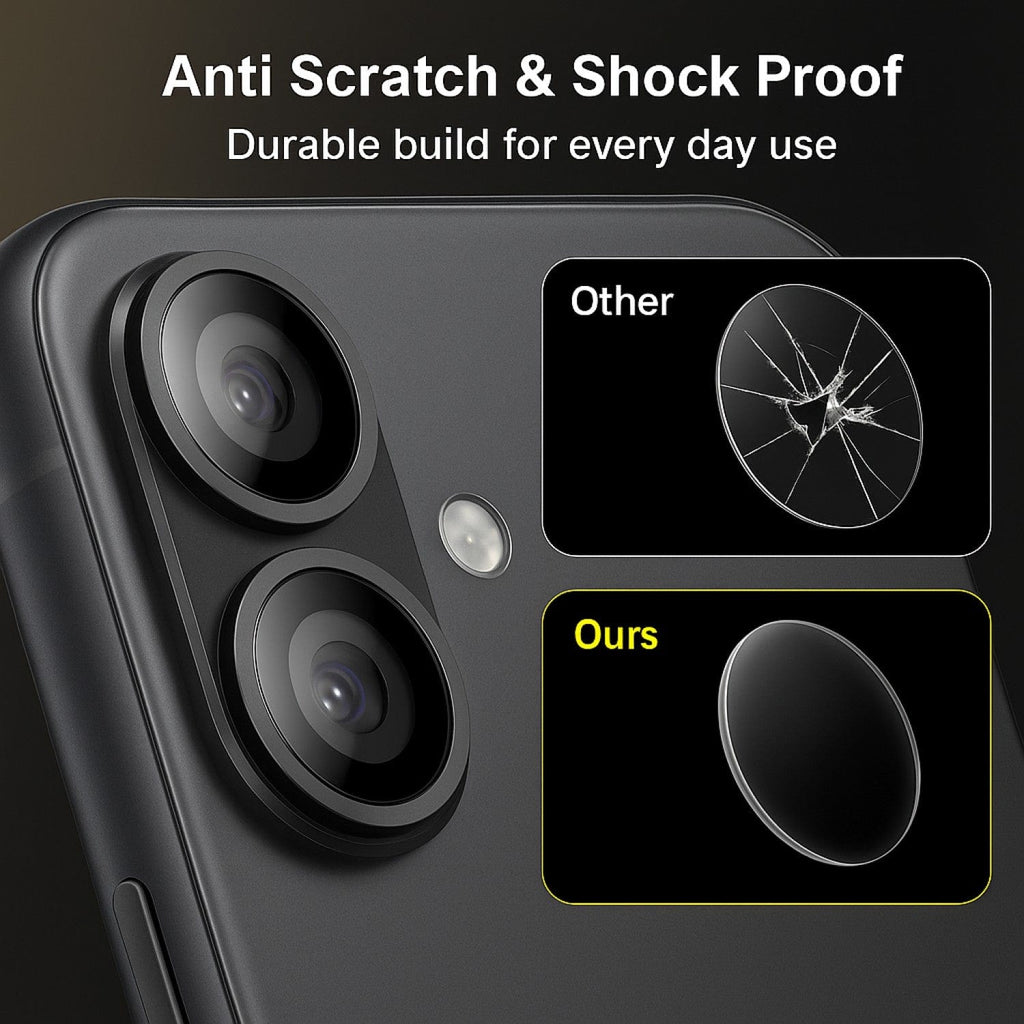 iPhone 17 Camera Protector - Eagle Eye, Titanium Glass (2-Pack) | ZeroDamage