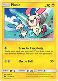 Plusle 053/168 - SM  Celestial Storm Reverse Holofoil