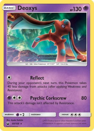 Deoxys 068/168 - SM  Celestial Storm Reverse Holofoil