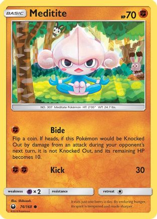 Meditite 076/168 - SM  Celestial Storm