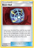 Beast Ball 125/168 - SM  Celestial Storm