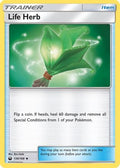 Life Herb 136/168 - SM  Celestial Storm Reverse Holofoil