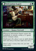 Infestation Expert // Infested Werewolf (VOW-206) - Innistrad: Crimson Vow: (Double Faced Transform)