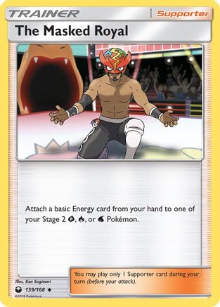 The Masked Royal 139/168 - SM  Celestial Storm
