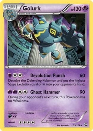 Golurk (EX Dragons Exalted) 059/124 - Deck Exclusives