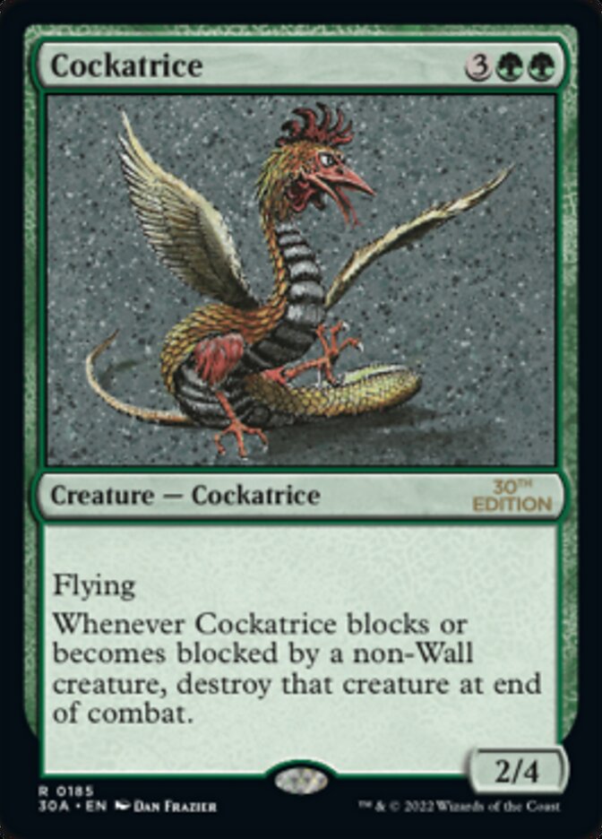 Cockatrice (30A-185) - 30th Anniversary Edition