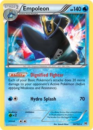 Empoleon (Battle Arena Deck Exclusive) 038/162 - Deck Exclusives