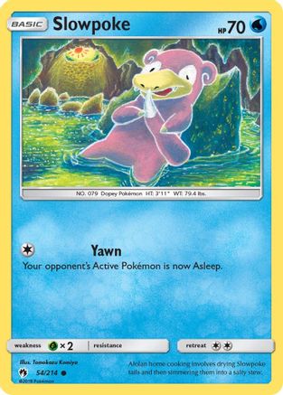 Slowpoke 054/214 - SM  Lost Thunder