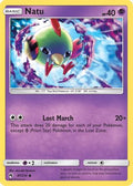 Natu 087/214 - SM  Lost Thunder Reverse Holofoil