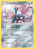 Cobalion 129/214 - SM  Lost Thunder Reverse Holofoil