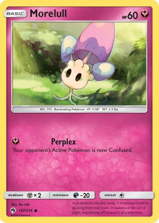Morelull 147/214 - SM  Lost Thunder