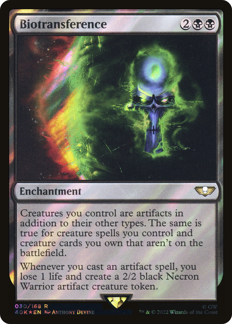 Biotransference (40K-30★) - Warhammer 40,000 Commander Foil