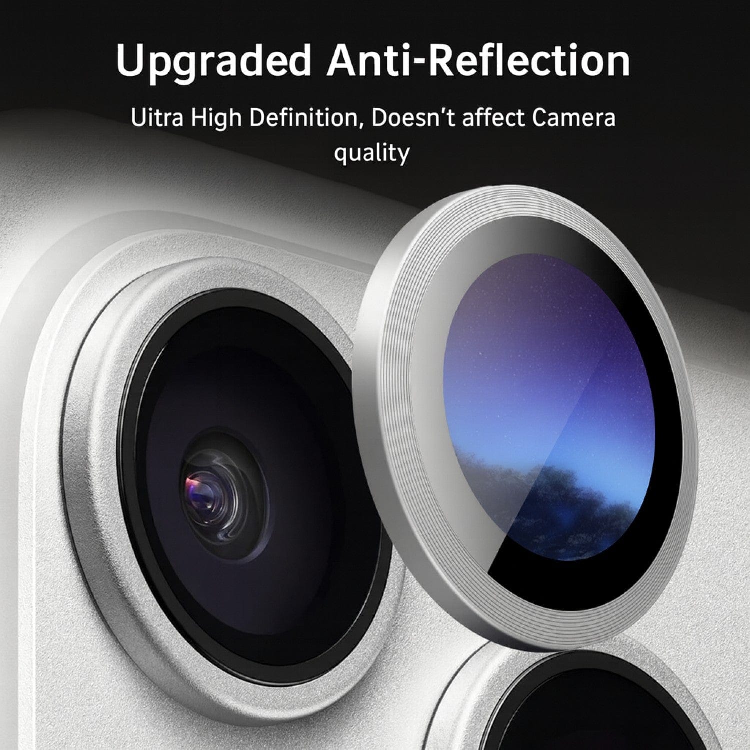 iPhone 17 Pro / 17 Pro Max Camera Protector - Eagle Eye, Titanium Glass (2-Pack) | ZeroDamage