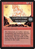 Fire Elemental (FBB-149) - Foreign Black Border