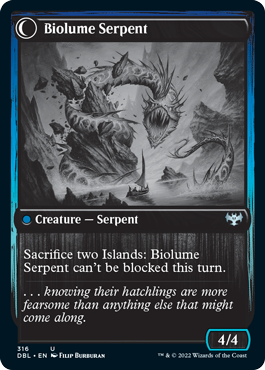 Biolume Egg // Biolume Serpent (DBL-316) - Innistrad: Double Feature: (Double Faced Transform)