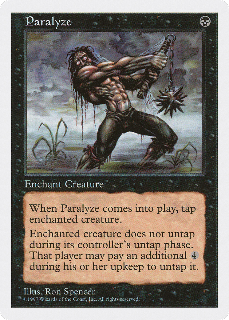 Paralyze (5ED-185) - Fifth Edition