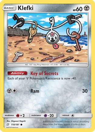 Klefki 110/181 - SM  Team Up Reverse Holofoil