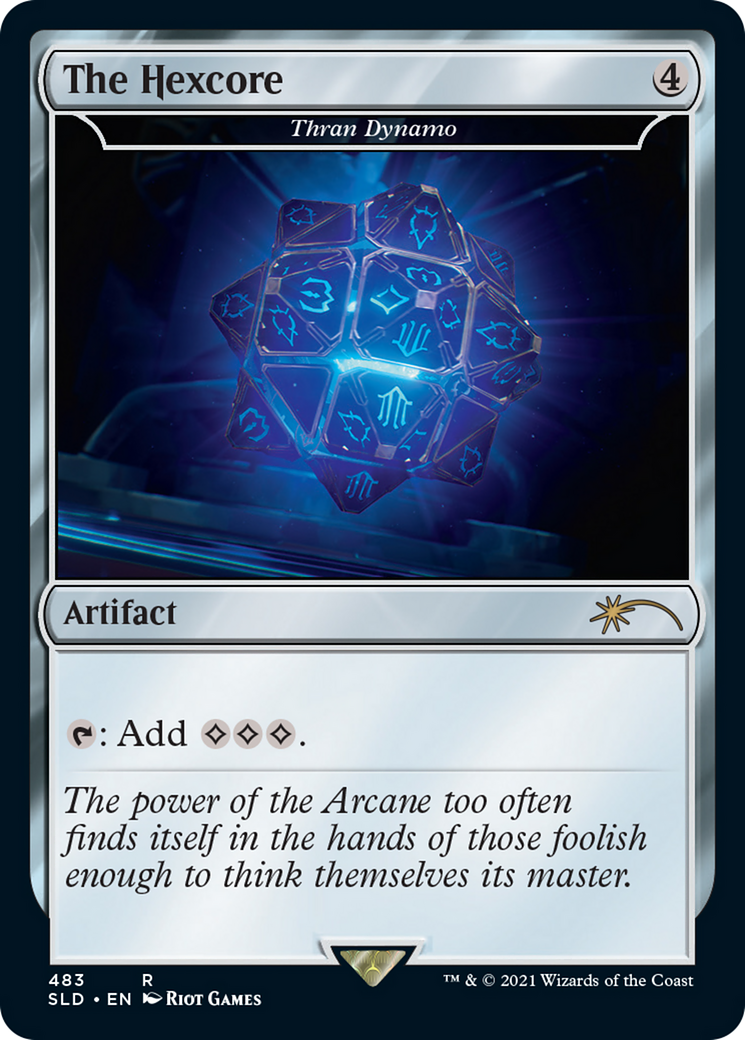 Thran Dynamo (SLD-483) - Secret Lair Drop / The Hexcore Foil