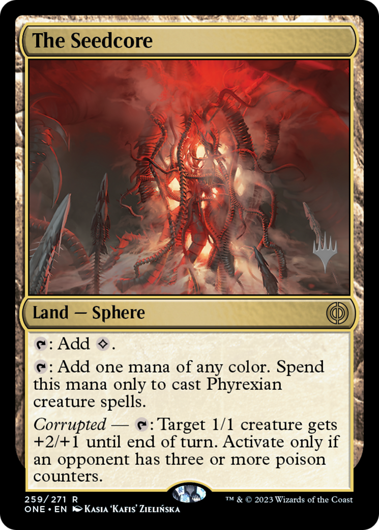 The Seedcore (PPONE-259P) - Phyrexia: All Will Be One Promos