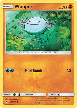 Wooper 096/214 - SM  Unbroken Bonds