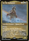 Zur the Enchanter (CMR-544) - Commander Legends Etched Foil