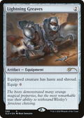 Lightning Greaves (SLD-099) - Secret Lair Drop Foil