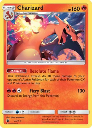 Charizard (Let's Play, Eevee!) 003/70 - Deck Exclusives