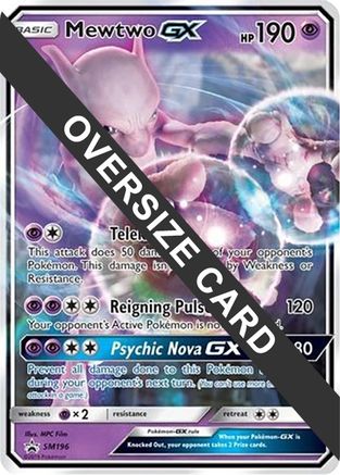 Mewtwo GX SM196 - Jumbo Cards - Holofoil
